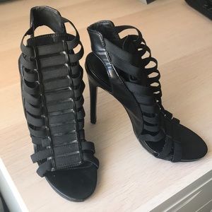 Black heels